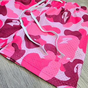 กางเกงขาสั้นฝึกซ้อมลายพรางสำหรับผู้ชาย โลโก้สั่งทำได้ ผ้าคอตตอนเนื้อหนา สำหรับออกกำลังกาย วิ่ง มีเชือกผูก - Product Image 6