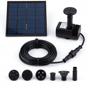 Pompe à eau solaire submersible 1,8 W pour bassin d'oiseaux et fontaine de jardin avec panneau séparé, pompe solaire OEM pour fontaine – Vente en gros - Product Image 1