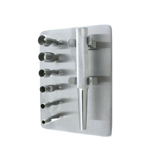Kit de biopsie cutanée de précision en acier inoxydable de haute qualité, instruments chirurgicaux orthopédiques manuels, certifié CE - Product Image 6