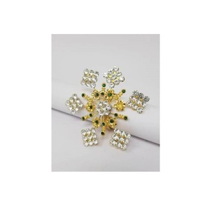 Anneaux de serviette en aluminium doré modernes en forme d'étoile, écologiques, durables, de luxe, pour Noël, mariage, hôtel (vente en gros) - Product Image 6