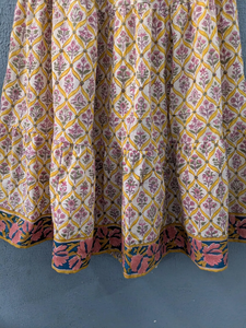 Elevate ethnic wardrobe with this elegant printed long <b>skirt</b> crafted to blend comfort tradition and contemporary charm - Product Image 6