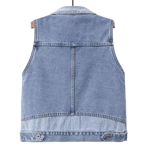 Chaleco Vaquero de Invierno para Hombre, Diseño Profesional, Fabricante Pakistaní, Ropa Exterior Informal de la Mejor Calidad, Bolsillos Delanteros, Calefactable, Anti-UV - Product Image 2