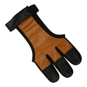 Gant de Tir à l'Arc Premium 2026 de Haute Qualité avec Protège-Doigts en Cuir Durable, Accessoire de Tir Extérieur, Ajustement Ambidextre - Product Image 1