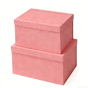 Cajas de Regalo de Lujo Redondeadas Hechas a Mano con Laminado Mate, de Terciopelo Sintético Desechable, con Cierre Magnético Autoenrollable de 2 mm - Product Image 3