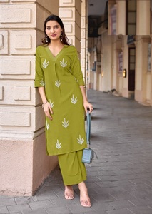 Heavy Rayon Women's <b>Kurti</b> Collection with Embroidery and Handwork - Product Image 3