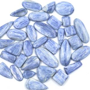 2024 AAA + Qualité Gorgios Naturel Kyanite Pendentif Cabochon Fine Jewelry Lot de pierres précieuses en vrac pour Boucles d'oreilles Pendentifs Direct Jaipur - Product Image 2