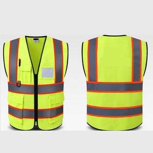 Chaleco de Seguridad Reflectante Impermeable de Alta Visibilidad, Chaqueta de Trabajo Industrial de Poliéster, Logotipo de Empresa Personalizado, Unisex, Alta Calidad - Product Image 2