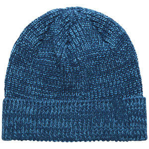 Bonnet en mohair tricoté à revers en fourrure pour femmes et filles, respirant, idéal pour l'hiver - Product Image 2
