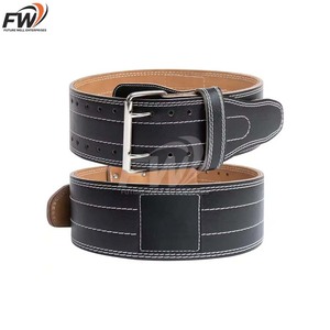 Ceintures de musculation en cuir personnalisées, 100% cuir de qualité supérieure, ceintures de musculation de haute qualité pour la musculation en salle de sport, ceintures à double boucle - Product Image 5