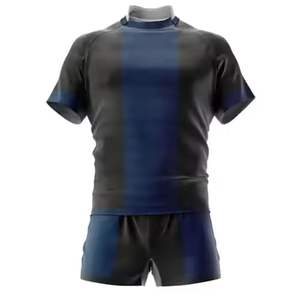 Ropa Deportiva de Rugby Transpirable para Hombre con Impresión por Sublimación, MOQ Bajo, con Logotipo Personalizado, Kits con Servicios OEM, Ropa de Práctica Unisex - Product Image 1