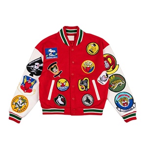 Chaquetas Varsity de Invierno para Hombre con Logotipo Personalizado de Alta Calidad - 100% Lana, Resistentes al Viento y Ecológicas, Diseño Universitario a la Moda - Product Image 1
