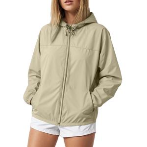 Custom Logo Waterproof Jacket High Quality Jackets Fashion Casual Breathable Windbreaker <b>Hoody</b> Jacket For women - Product Image 6