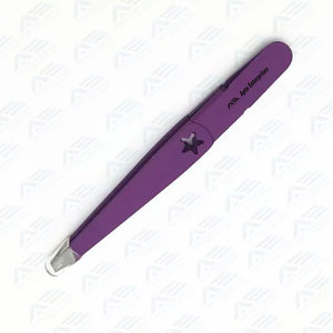 <b>Precision</b> Lash Application and Removal <b>Tool</b> Durable Professional Beauty Stainless Steel Tweezers Nipper for Eyelash Extensions - Product Image 3