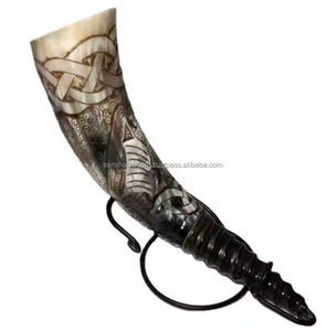 El Mejor Producto, superventas, taza de cuerno, la mejor calidad, cuerno de buey pulido, cuerno vikingo para beber, jarra de cerveza vikinga de la India - Product Image 1