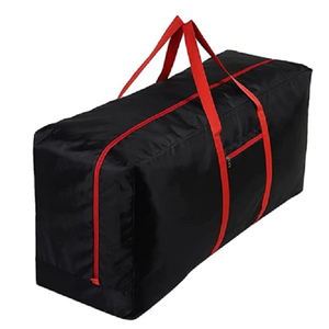 236L Luggage & Travel Bags Storage Organizer Bag <b>Heavy</b> Duty 1680D Nylon Carry Bag for Clothes <b>Blankets</b> Toys and Moving - Product Image 2