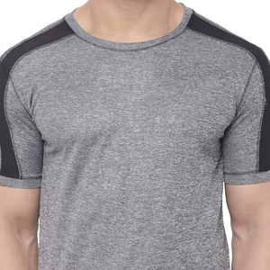 T-shirts pour hommes à séchage rapide, décontractés, à manches courtes, respirants, personnalisables, unis, en vente à bas prix - Product Image 5
