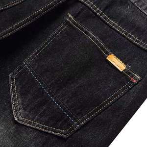 Shorts en jean droits amples mi-cuisses pour hommes, style décontracté, personnalisables - Product Image 6