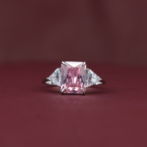 Nuevo Anillo Cuadrado de Plata S925 para Mujer con Moissanita, Certificado, Chapado en Oro de 22k, Estilo Lujoso, Exquisito y de Alta Calidad - Product Image 3