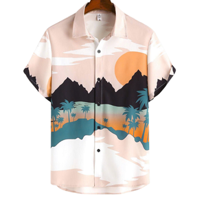 Équipe voyage chemises hawaïennes correspondant à la plage vacances Tropical uniforme - Product Image 2