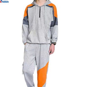 Ensemble de vêtements pour hommes tendance, tenue décontractée pour hommes, ensemble de sport à capuche pour hommes, printemps/automne, ensemble 2 pièces, respirant, imprimé, taille plus - Product Image 6