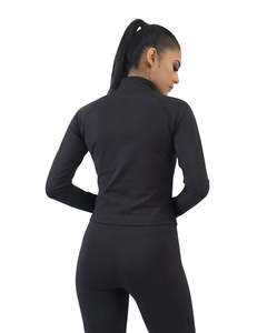 Veste de compression épaisse coupe-vent 100 % coton hiver décontractée à capuche avec cordon de serrage réversible grande taille noire - Product Image 4