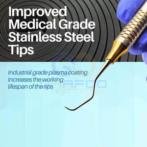 Cureta Quirúrgica de Acero Inoxidable para Uso Dental, Instrumento Médico para Clínica y Hospital - Product Image 2