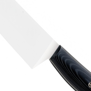 Couteaux de chef avec manche à motifs noirs et lame large pour la découpe, le tranchage, le hachage et la préparation des repas au quotidien. - Product Image 6