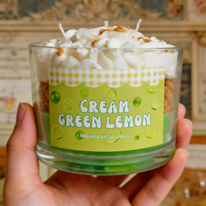 Cream Cookie Scented <b>Candles</b> Handmade 3 <b>Wick</b> Glass Jar <b>Candle</b> Home Fragrance Decor Aromatherapy Gift - Product Image 4