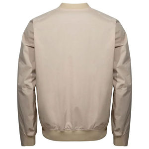 เสื้อแจ็คเก็ตบอมเบอร์ผู้ชายแบบปรับแต่งได้ สีพื้น ผ้าแคนวาสใยไผ่ 100% คุณภาพสูง สำหรับฤดูหนาว - Product Image 6