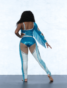 Uniformes Majarotte, Ropa de Alto Rendimiento, Traje de Baile Personalizado de Spandex, Uniforme de Salón de Baile para Competencia, Talla Única - Product Image 5