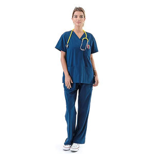 Uniforme Médico de Alta Calidad, Conjunto de Ropa de Trabajo, Tela Jersey de Secado Rápido, Transpirable y Cómodo, Personalizable, Unisex para Hombre - Product Image 4