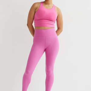 Sujetador deportivo sin espalda y sin costuras de nailon y elastano transpirable ligero personalizado al por mayor para mujer adulta, talla grande, precio razonable - Product Image 4