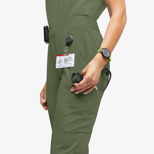 Women <b>Uniform</b> <b>Scrubs</b> Pants Custom Made Hospital Spandex Men Doctor Medical <b>Scrubs</b> Jogger Pants Unisex Cotton Polyester - Product Image 3