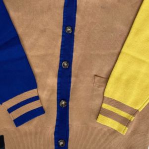 Custom North Carolina A&T State University Varsity <b>Cardigan</b> <b>Sweater</b> With Embroidery Chenille logos high quality materials - Product Image 6