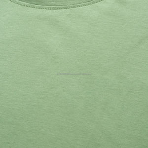 เสื้อยืดคอกลมผู้ชายผ้าฝ้ายหนา 100% ขายส่ง สีขาวล้วน ทรงโอเวอร์ไซส์ ผ้าหนัก 260 กรัม รับสั่งทำ - Product Image 5