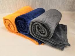 Virgin 100% Polyester Medium Thermal <b>Knitted</b> Fleece Blankets 150x200 cm Grey 250-1000 GSM Bulk Low Price Solid Winter Home by hi - Product Image 3