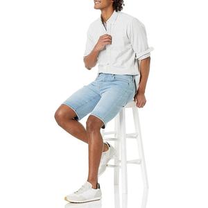 Custom Summer Vintage Baggy Denim <b>Jean</b> Shorts <b>for</b> <b>Men</b> Loose Work Shorts with OEM Service Streetwear Half Pants - Product Image 3