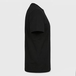 Novedades, Camisetas Personalizadas con Logotipo DTF para Hombre, Negras, de Alta Calidad, 100% Algodón Poliéster, Transpirables, Cuello Redondo, de Alta Venta - Product Image 4