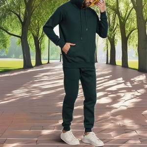 Survêtements en molleton pour hommes de haute qualité 100% coton, décontractés, imprimés, pour l'hiver, par GHULAM GOODS SPORTS - Product Image 6