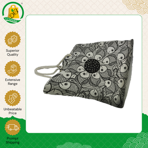 Bolsa de Playa de Lona Hecha a Mano con Asa de Cordón y Motivo Tradicional Indio Patcitra, de Alta Calidad, Venta al Por Mayor para Compradores Serios - Product Image 4