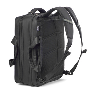 Minimalist Nylon Laptop <b>Backpack</b> with Zipper Closure Water Resistant 20-39L Capacity Unisex Softback Travel Bag - Product Image 4