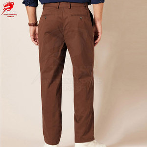 Pantalones chinos de algodón transpirable para hombre, fabricación profesional, marca personalizada, cómodos al mejor precio - Product Image 3