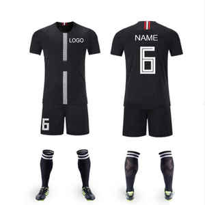 Uniforme de Fútbol Más Vendido, Ligero, Manga Corta, Cuello Redondo, 100% Poliéster, Absorbe la Humedad, Impresión Sublimada, para Adultos, para Todas las Temporadas - Product Image 1