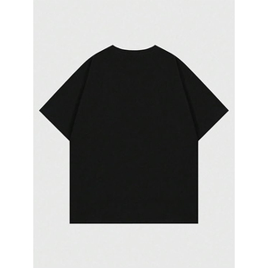 T-shirts graphiques surdimensionnés pour hommes, col rond, manches courtes, style streetwear vintage - Product Image 2