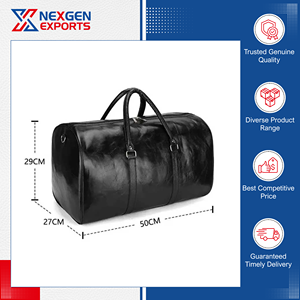 Proveedor Reconocido que Vende Bolsos de Viaje de Cuero PU de Alta Calidad y Confiables con Compartimento para Zapatos para Compradores Mayoristas - Product Image 2