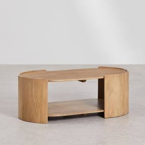 Table basse ovale Vandana Hexa Zenova 110x60 cm en bois de manguier Sidney - Product Image 4