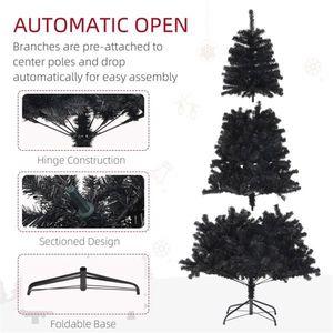 Albero di Natale da 2,3 m, Decorazione Festiva per Celebrazioni Natalizie - Product Image 5