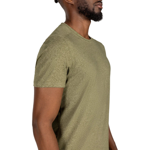 T-shirts pour hommes en coton imprimé, coupe ajustée, manches courtes, décontractés, pour la salle de sport, l'extérieur, confortables, doux, élégants, pour tous les jours - Product Image 3