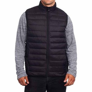 Customized Waterproof Unisex Bubble Jackets 100% Nylon Stand Collar Front Logo New Design <b>Top</b> Selling - Product Image 4
