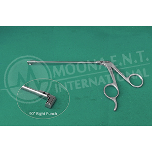 90 °   Pinzas de perforación para artroscopia, puntas de perforación derecha e izquierda, longitud de trabajo 13 cm, instrumentos quirúrgicos ortopédicos - Product Image 3